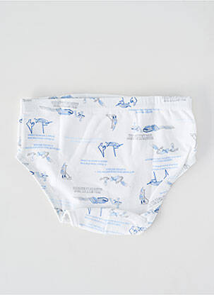Kelnaitė popelinos audinys, kuris pasižymi lygiu ir tankiu paviršiumi. mėlyna PETIT BATEAU berniukas