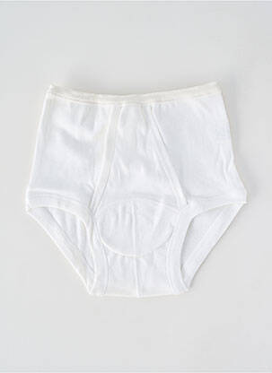 Kelnaitė popelinos audinys, kuris pasižymi lygiu ir tankiu paviršiumi. baltas PETIT BATEAU berniukas