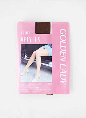 Kojinės tamprumas rudas GOLDEN LADY moteris