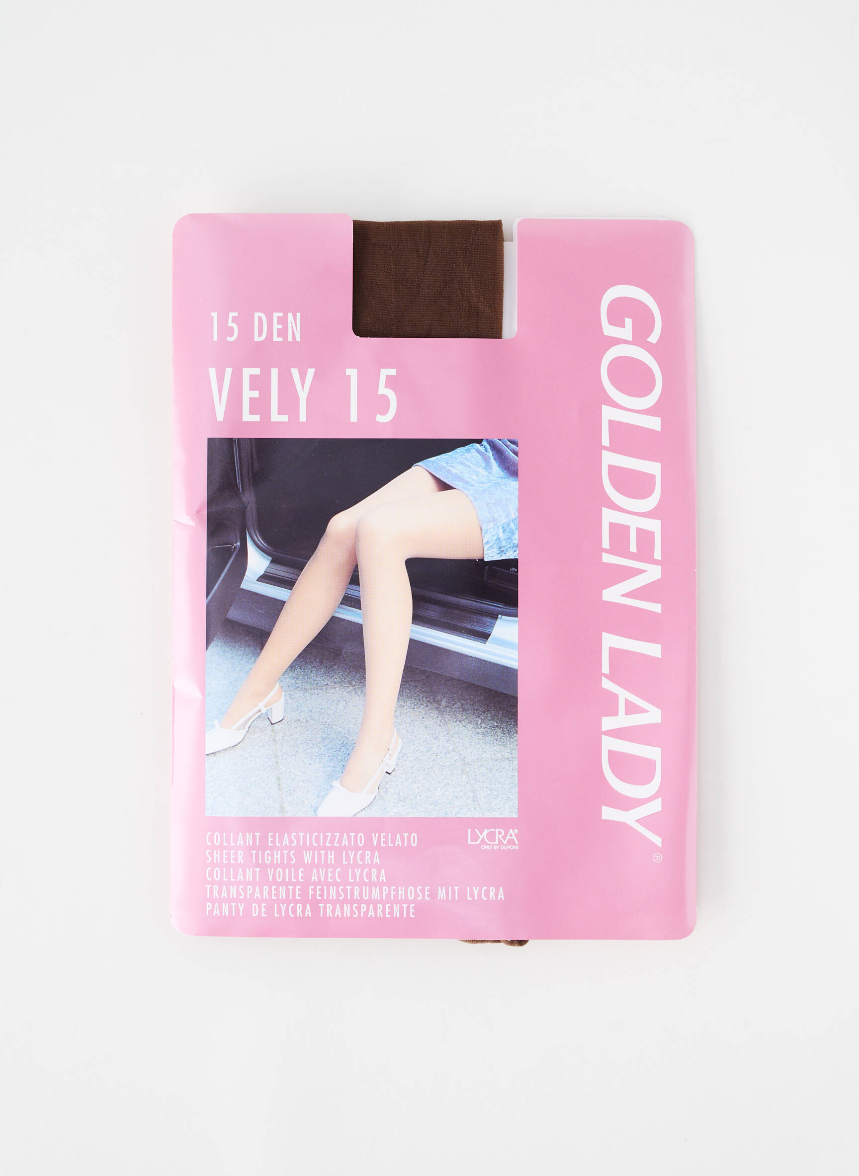 Kojinės tamprumas rudas GOLDEN LADY moteris