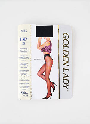 Kojinės tamprumas juodas GOLDEN LADY moteris