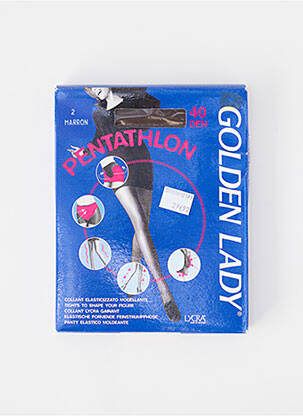 Kojinės tamprumas rudas GOLDEN LADY moteris