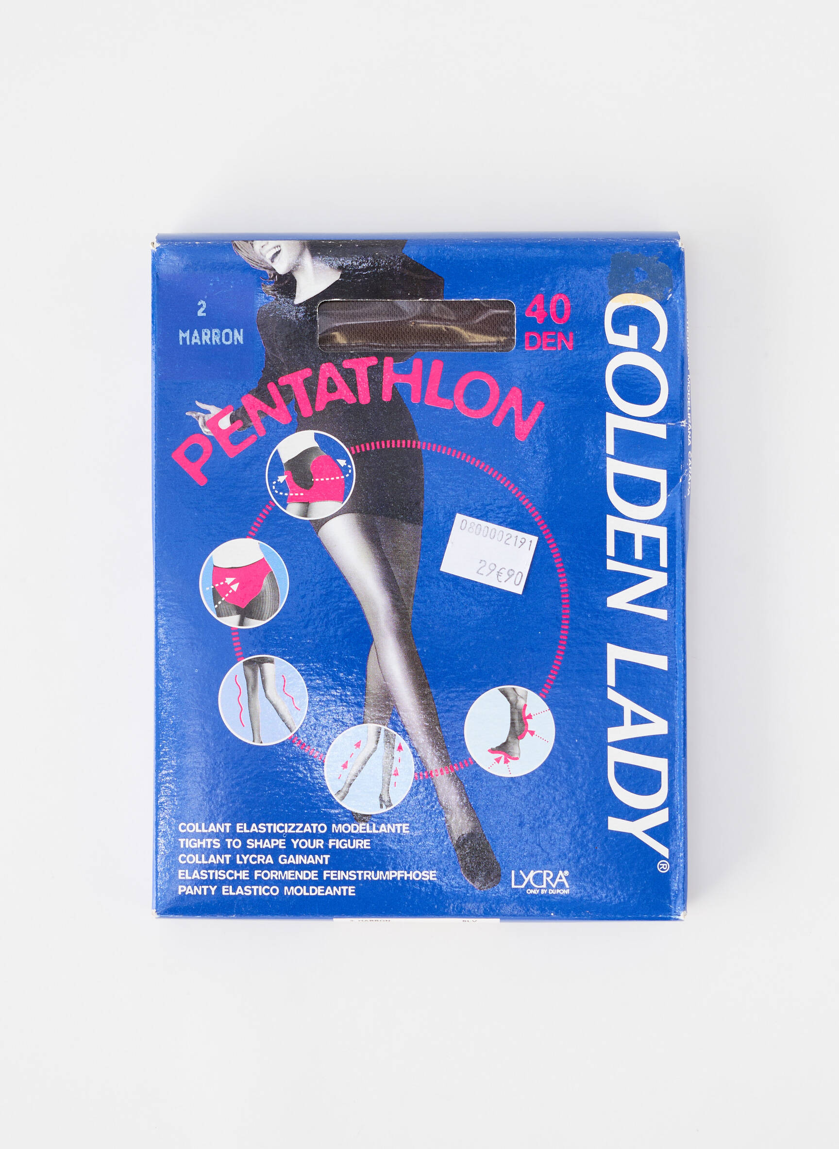 Kojinės tamprumas rudas GOLDEN LADY moteris