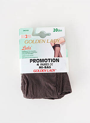 Bas tamprumas rudas GOLDEN LADY moteris