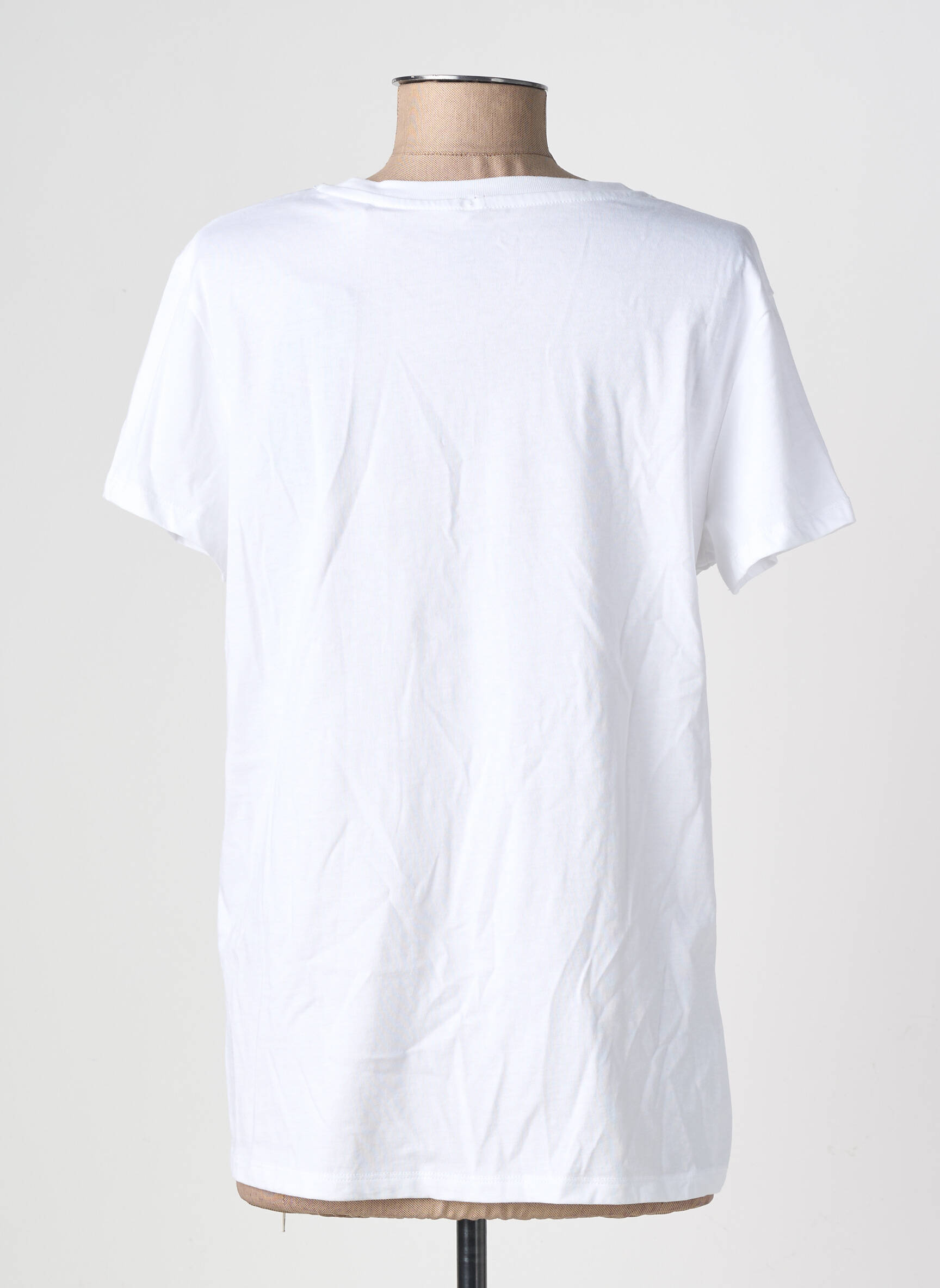 T-marškinys floqué serigrafija trumpas rankovės baltas LEVI'S moteris