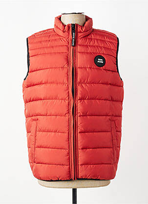 Pūkinė striukė kišenės be gobtuvų oranžinė PEPE JEANS vyras