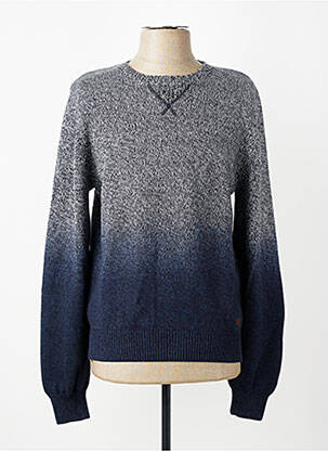 Megztinis tiesi kirpimas ilgos rankovės mėlyna PEPE JEANS moteris