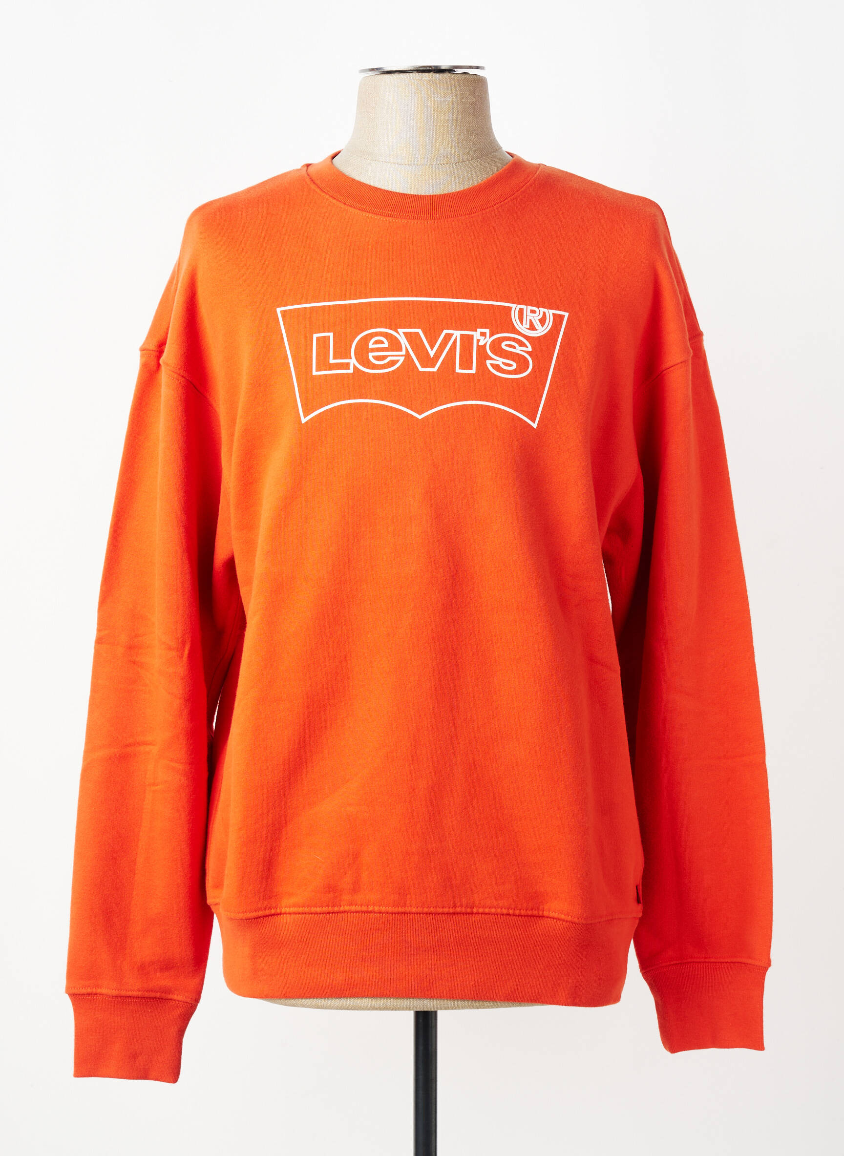 Mikroskopas ilgos rankovės ilgos rankovės oranžinė LEVI'S vyras