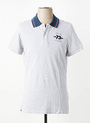 Polo centrinė iškirptė trumpas rankovės pilka PEPE JEANS vyras