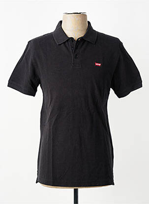 Polo tiesi kirpimas trumpas rankovės juodas LEVI'S vyras