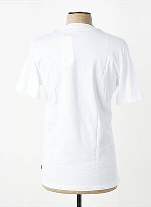 T-marškinys floqué serigrafija trumpas rankovės baltas LEVI'S berniukas