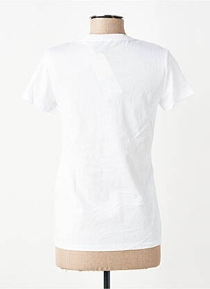 T-marškinys floqué serigrafija trumpas rankovės baltas LEVI'S moteris