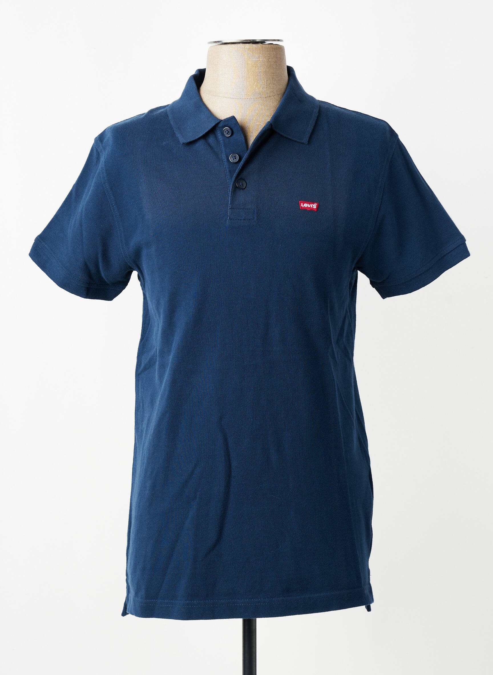 Polo tiesi kirpimas trumpas rankovės mėlyna LEVI'S vyras