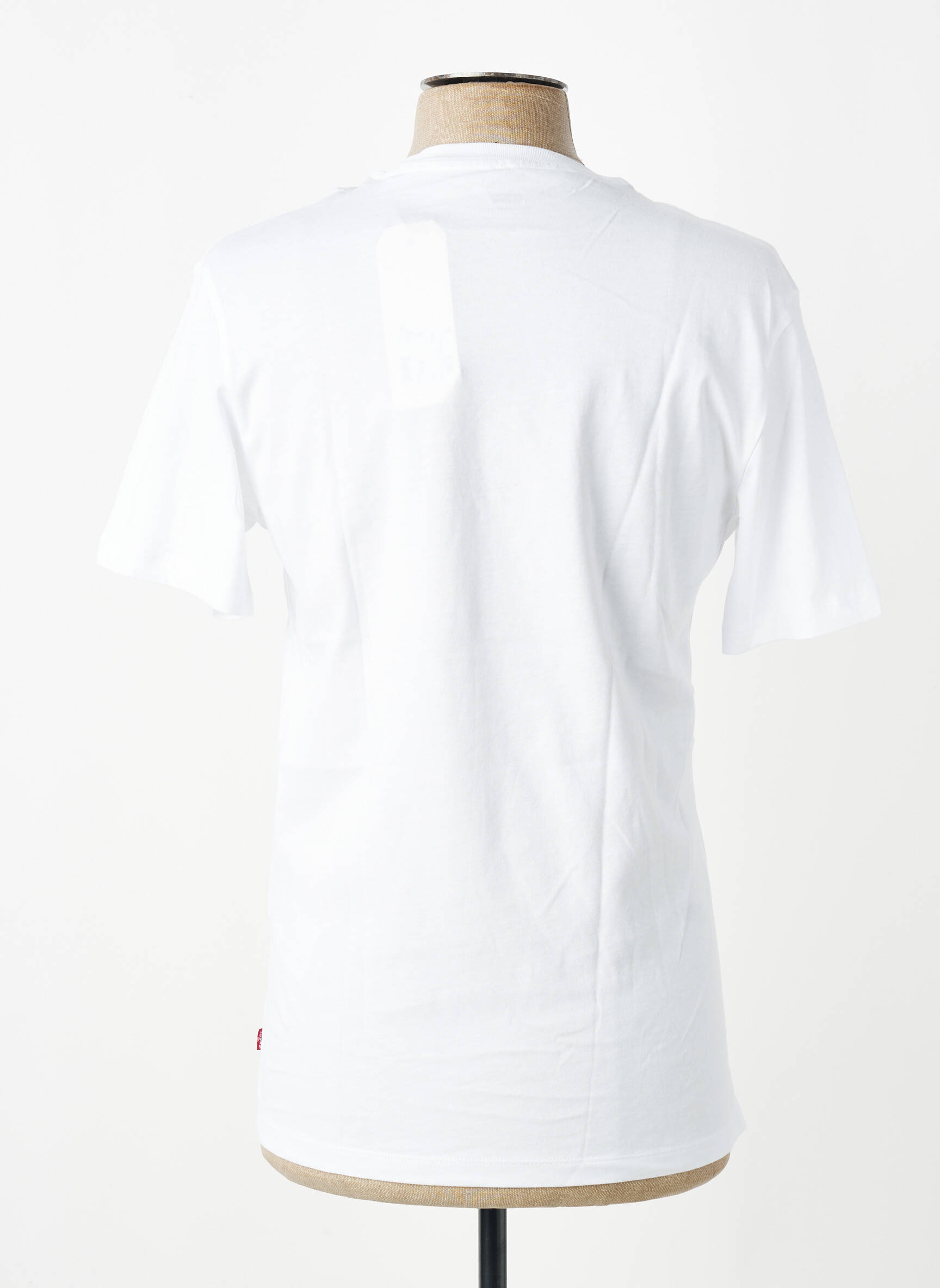 T-marškinys floqué serigrafija trumpas rankovės baltas LEVI'S berniukas