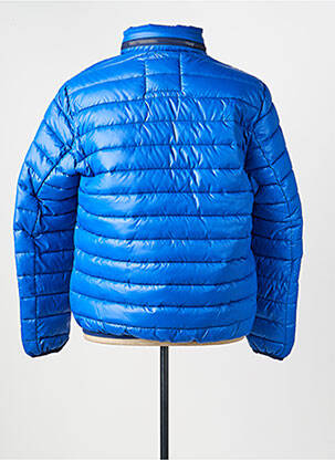 Pūkinė striukė ilgos rankovės su gobtuvu mėlyna PEPE JEANS vyras