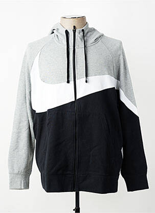 Kasdienis švarkas apatinė dalis siaura pilka NIKE vyras