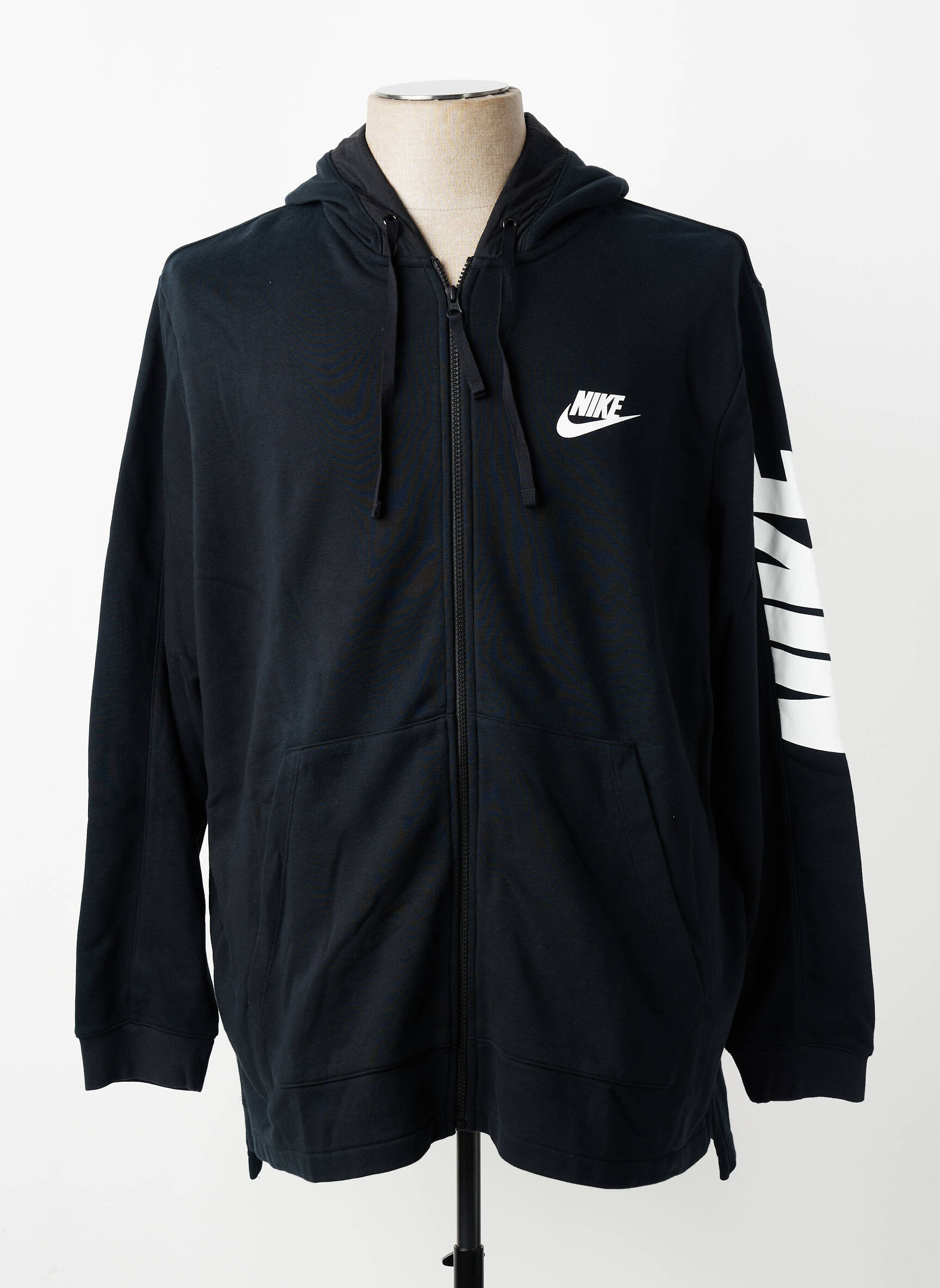 Kasdienis švarkas apatinė dalis siaura juodas NIKE vyras