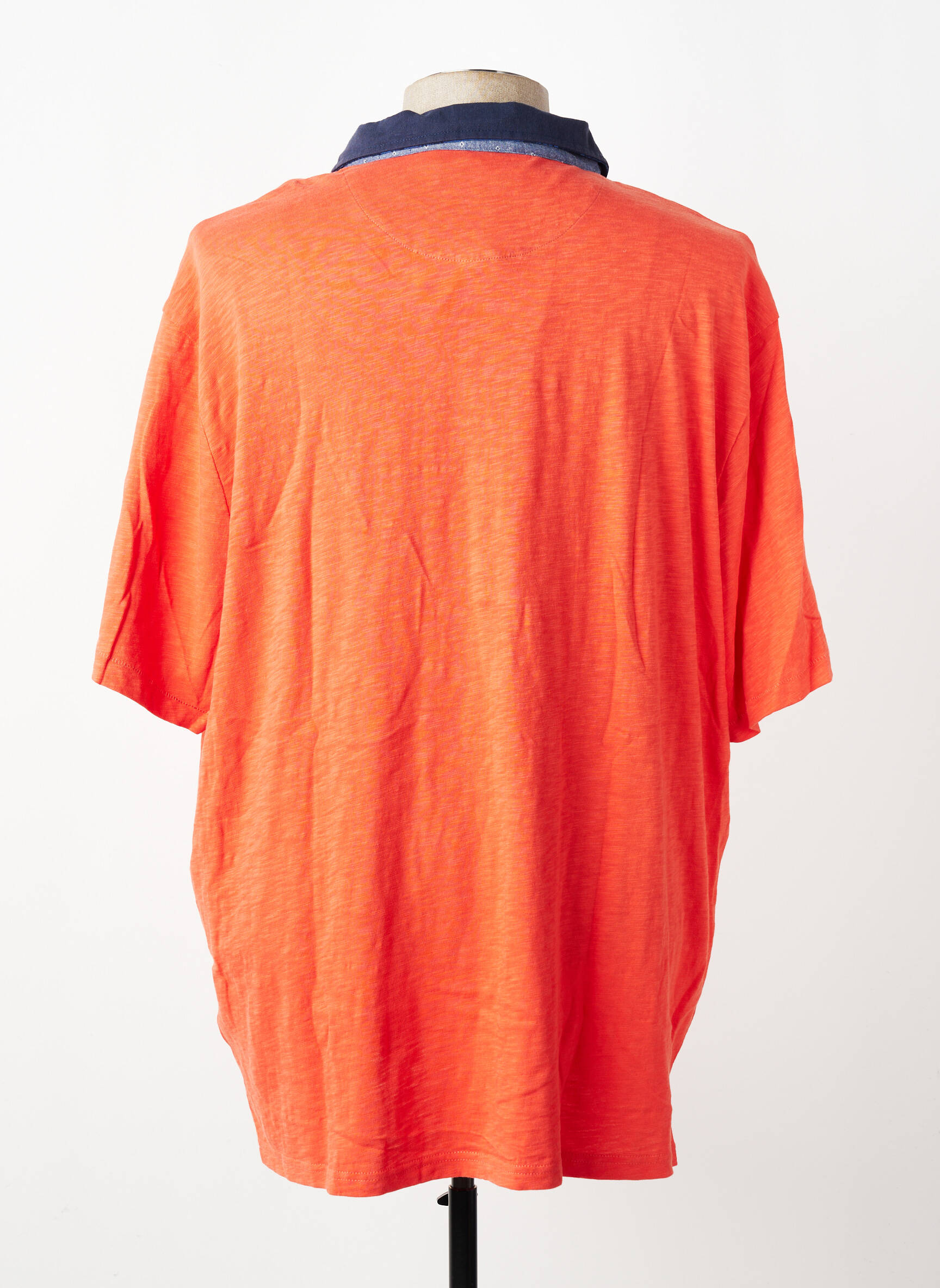 Polo jersey audinys trumpas rankovės oranžinė RUCKFIELD vyras
