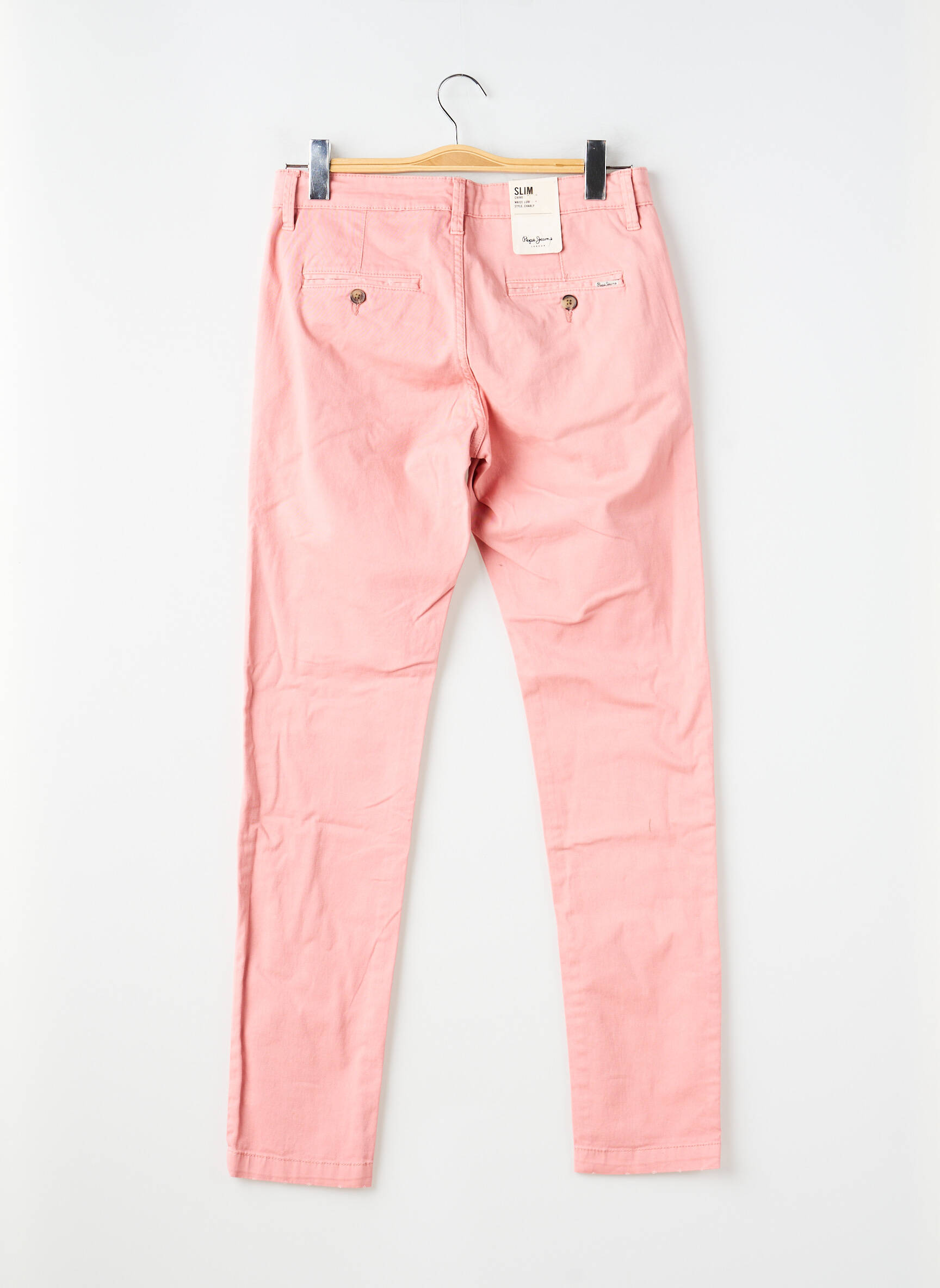 Chino kelnė tamprumas normala dydis rožinė PEPE JEANS vyras