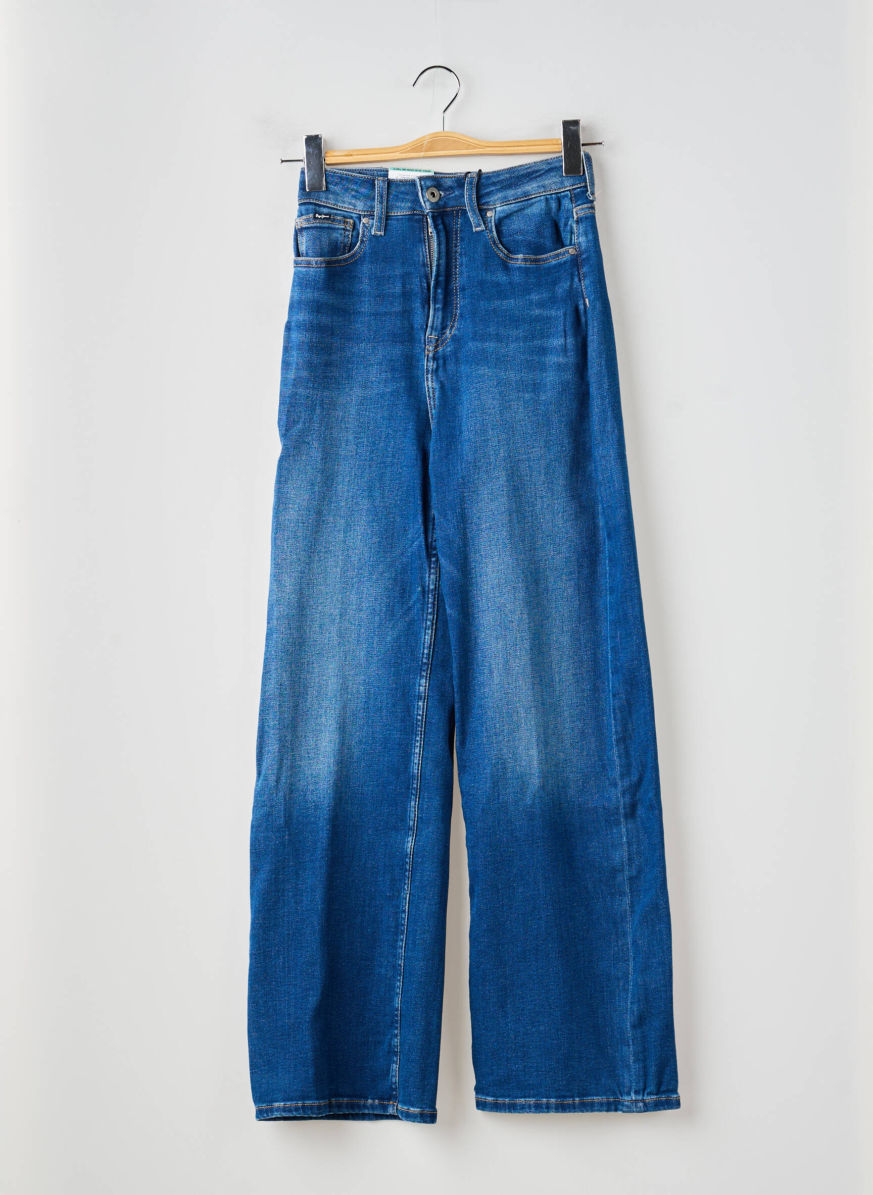 Plačios džinsai tamprumas normala dydis mėlyna PEPE JEANS moteris