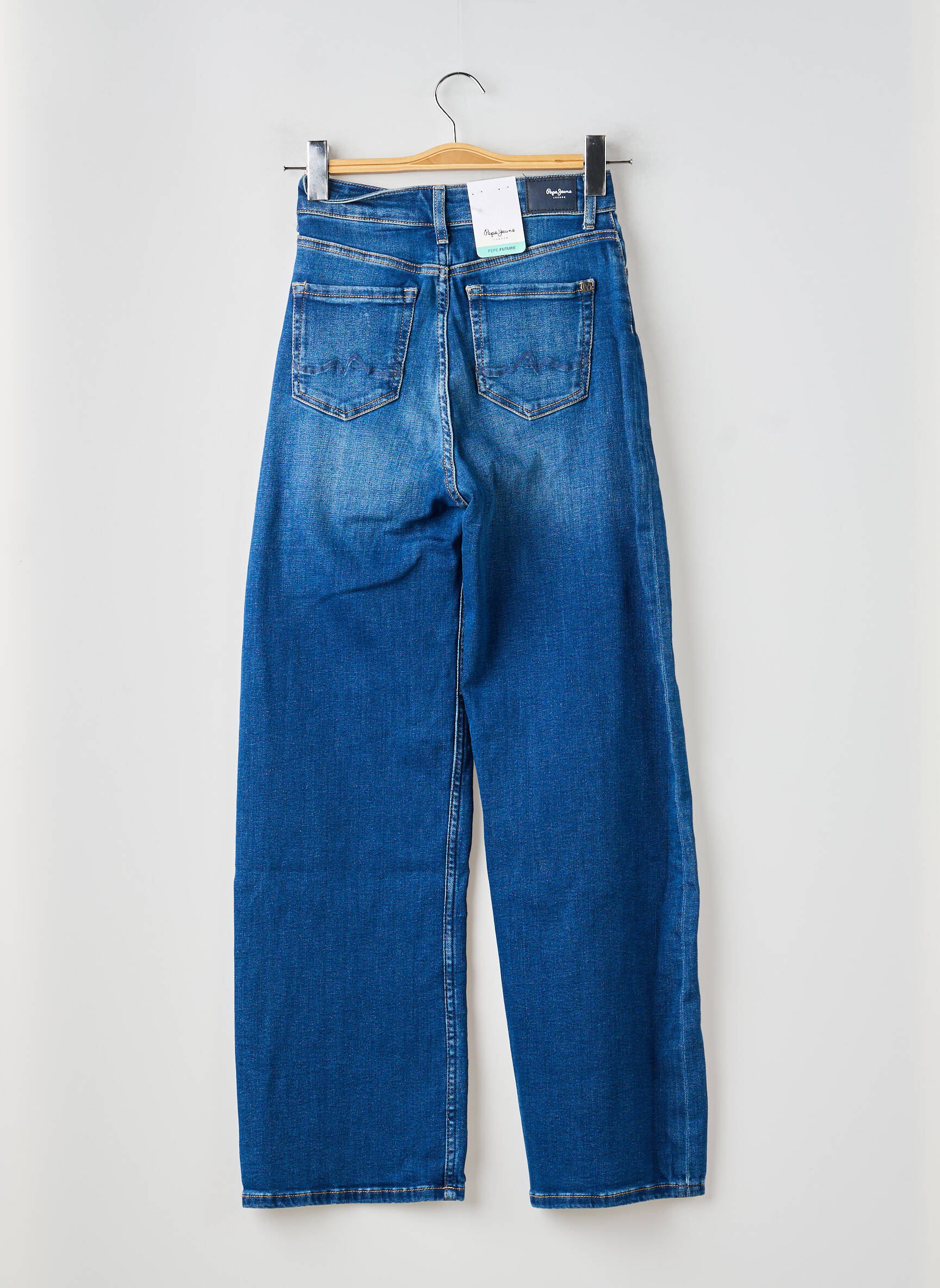 Plačios džinsai tamprumas normala dydis mėlyna PEPE JEANS moteris