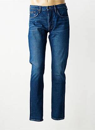 Lieknos džinsai priekinė mygtukų uždarymo sistema normala dydis mėlyna PEPE JEANS vyras