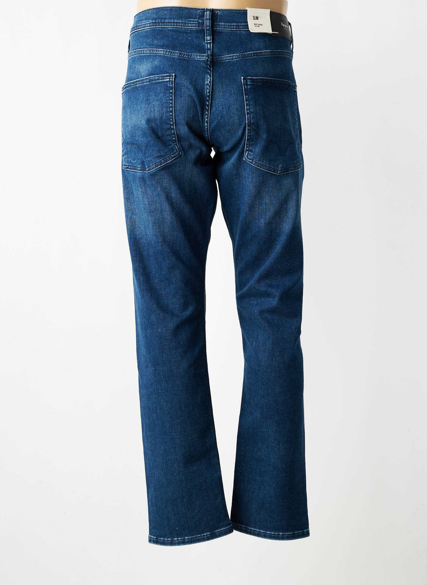 Tiesios kirpimo džinsai tamprumas normala dydis mėlyna PEPE JEANS vyras