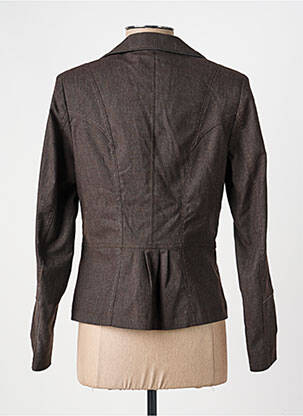 Kasdienis švarkas dvigubai apdailinta vidinė dalis rudas JOCAVI moteris