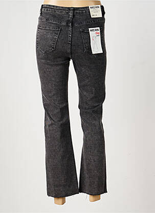 Bootcut džinsai aukšta talija aukšta talija pilka MISS BON moteris