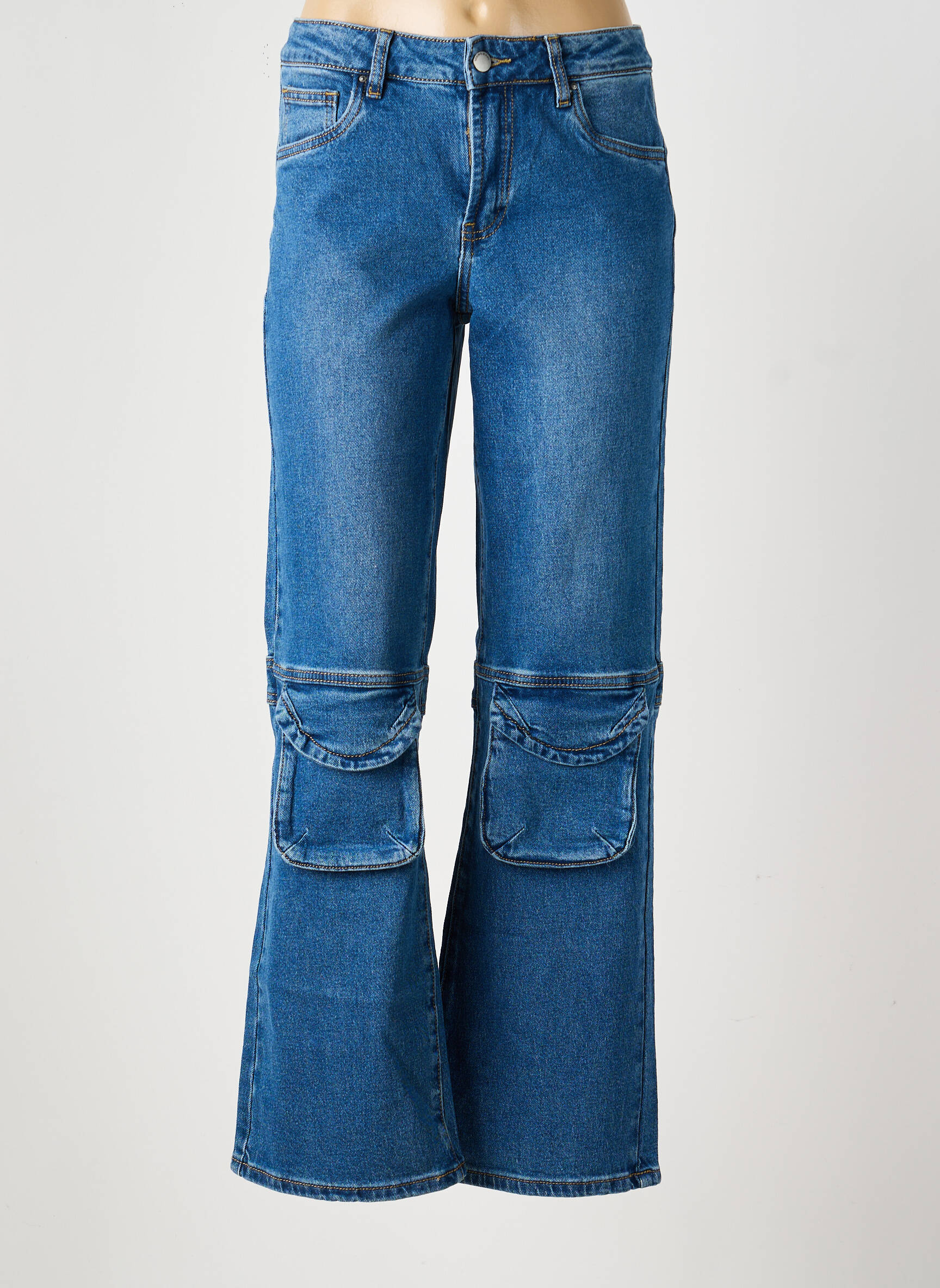 Bootcut džinsai normala dydis normala dydis mėlyna TOXIK3 moteris