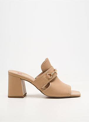 Mule/sabotai lygus medžiaga kulnas nuo 7 iki 9 cm bežinis HOGL moteris
