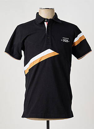 Polo jersey audinys trumpas rankovės juodas CAMBERABERO vyras