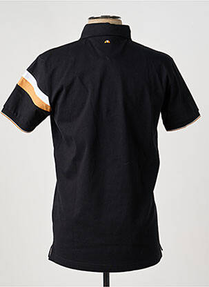 Polo jersey audinys trumpas rankovės juodas CAMBERABERO vyras