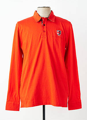 Polo ilgos rankovės ilgos rankovės oranžinė CAMBERABERO vyras