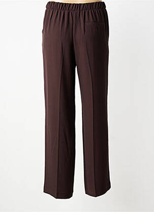 Tiesi kelnė krepos audinys normala dydis rudas IMPERIAL moteris