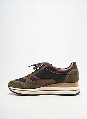 Bėgimo bateliai užtrauktukas ir raišteliai kulnas nuo 4 iki 6 cm žalias MEPHISTO moteris