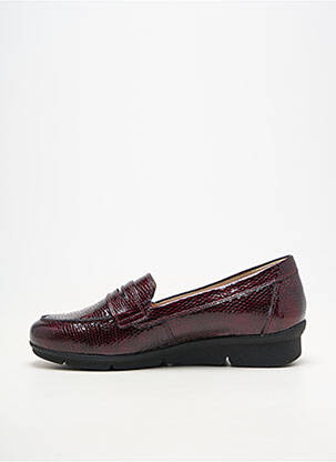 Derbiai lygus medžiaga plokščias kulnas iki 3 cm violetinis MEPHISTO moteris