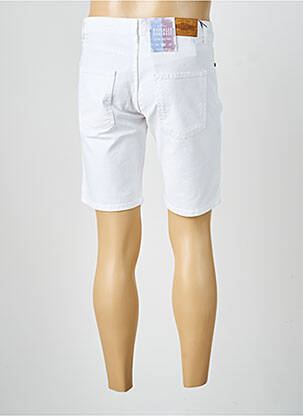 Bermudas denimo audinys normala dydis baltas LCDN vyras