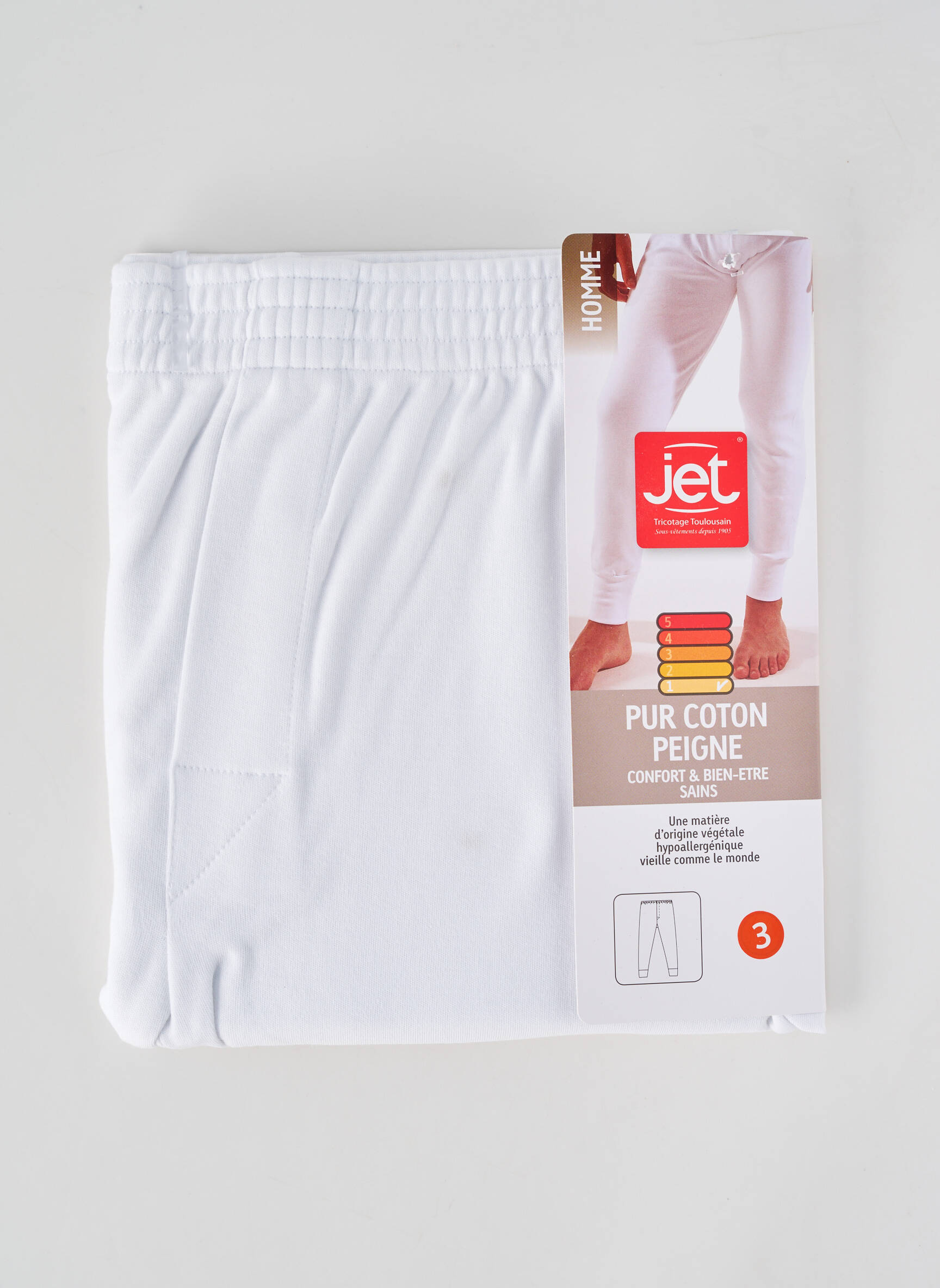 Legingas tamprumas baltas JET vyras