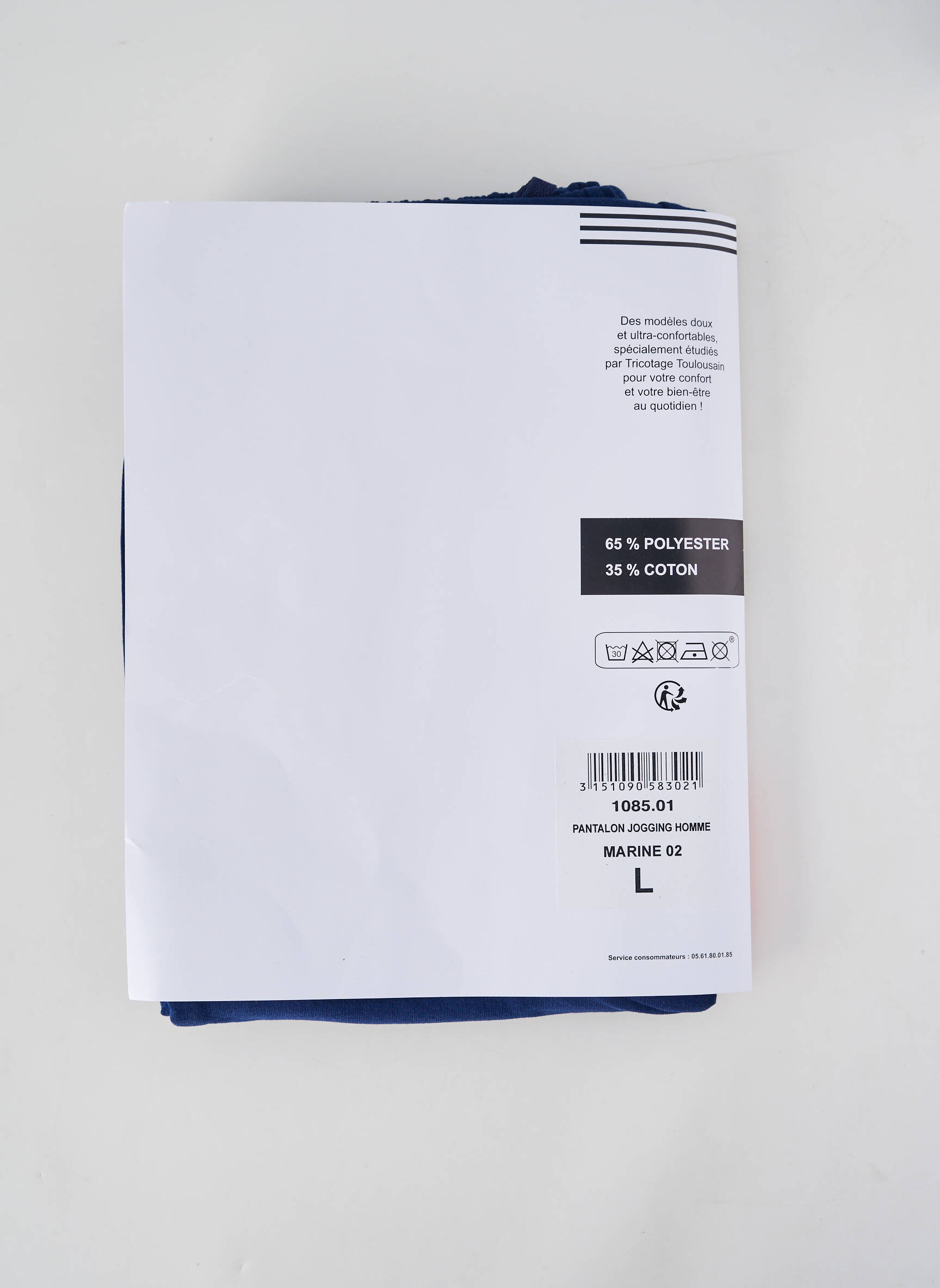 Joggins jersey audinys normala dydis mėlyna JET vyras