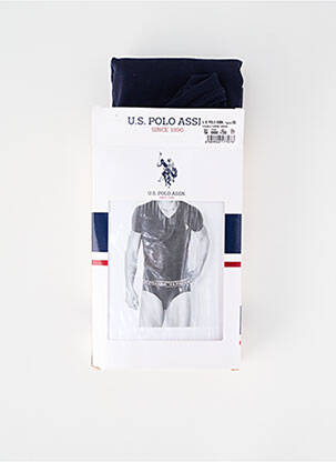 T-marškinys centrinė iškirptė trumpas rankovės mėlyna U.S. POLO ASSN vyras