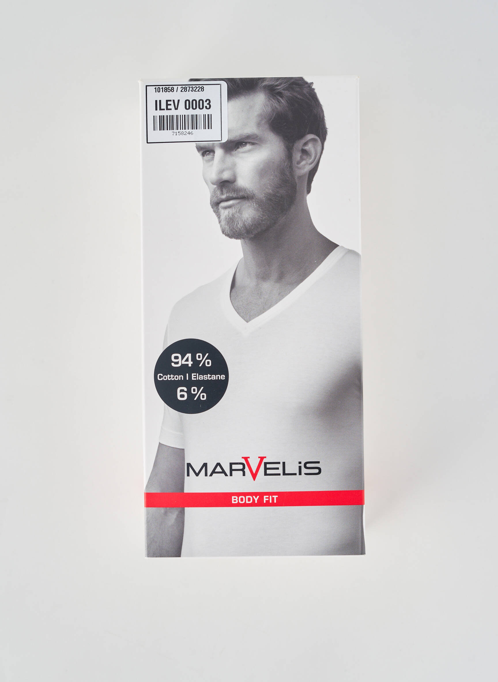 T-marškinys tamprumas trumpas rankovės baltas MARVELIS vyras