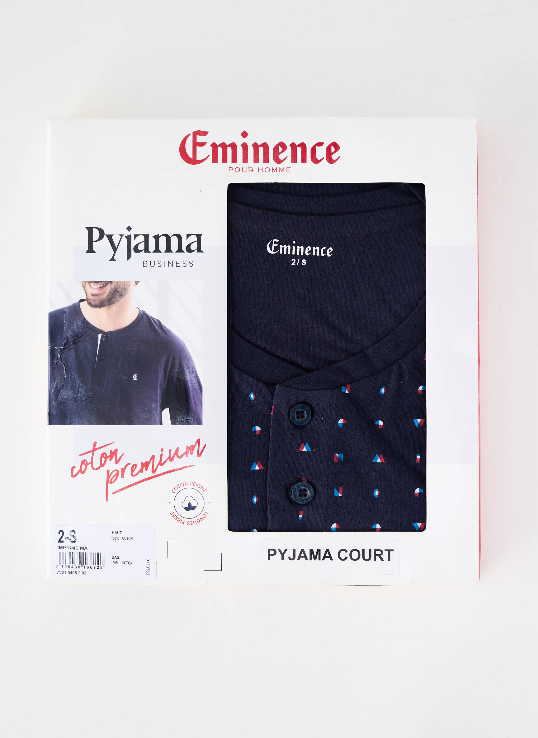 Pižama jersio audimas mėlyna EMINENCE vyras
