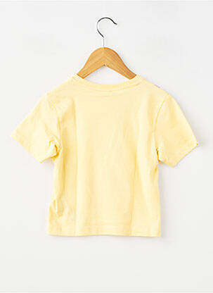 T-marškinys tamprumas trumpas rankovės geltona NAME IT mergina