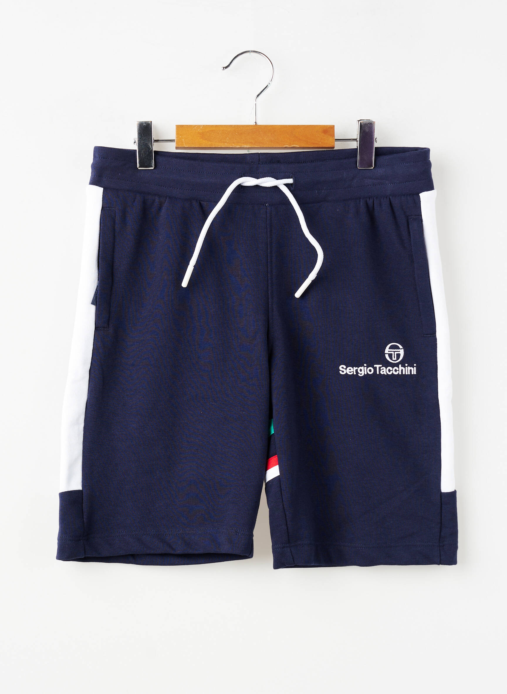 Šortas popelinos audinys, kuris pasižymi lygiu ir tankiu paviršiumi. elastinė dydis mėlyna SERGIO TACCHINI berniukas