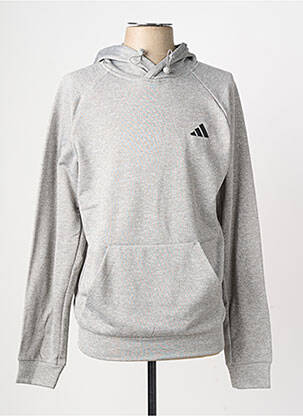 Kapišonas kišenės ilgos rankovės pilka ADIDAS vyras