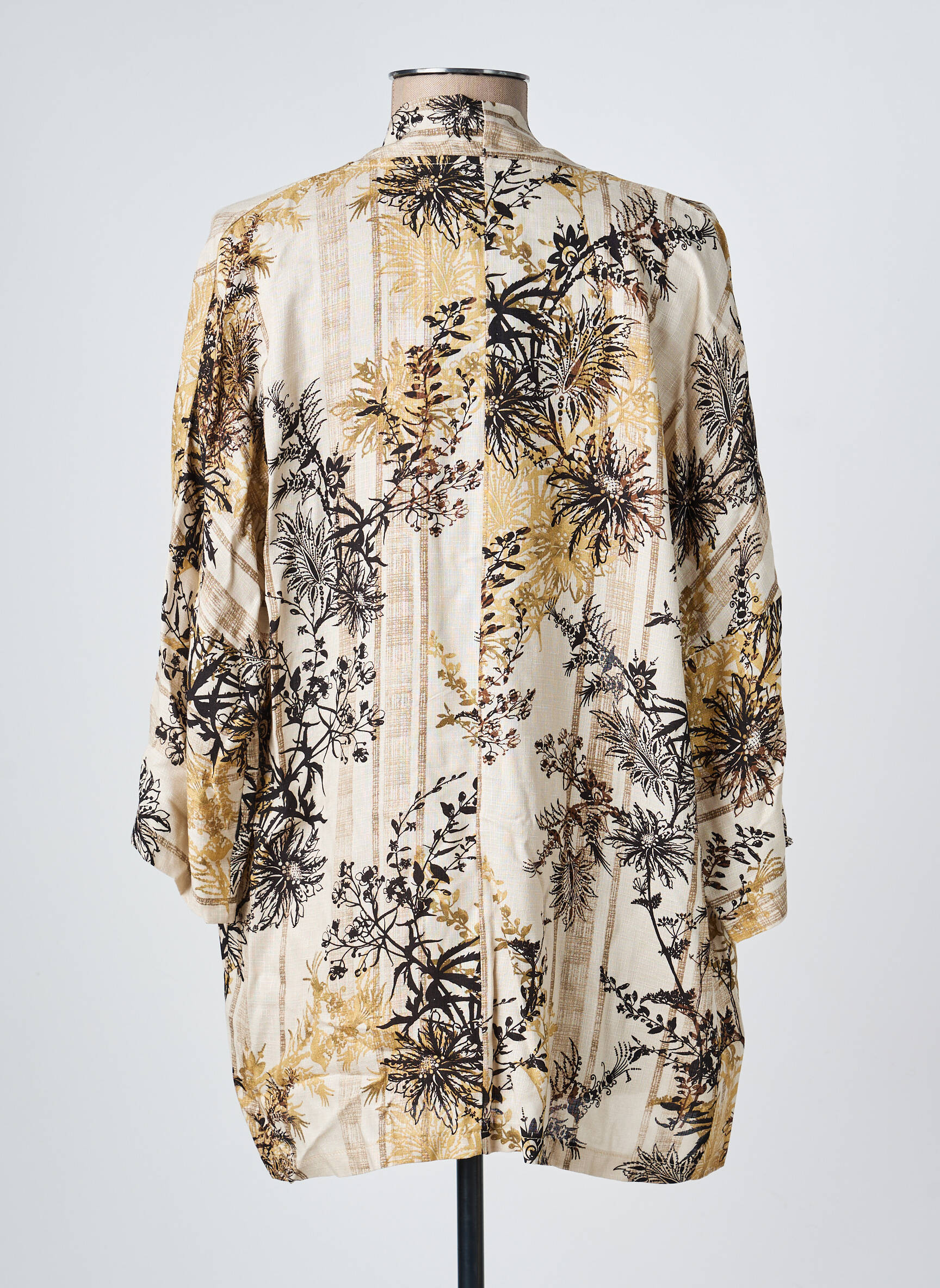 Kimono striukė col v bežinis LAUREN VIDAL moteris