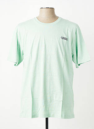 T-marškinys siuvinėjimas trumpas rankovės žalias COMPTOIR DU RUGBY vyras