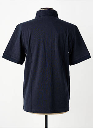 Polo jersey audinys trumpas rankovės mėlyna QUINZE & TREIZE vyras