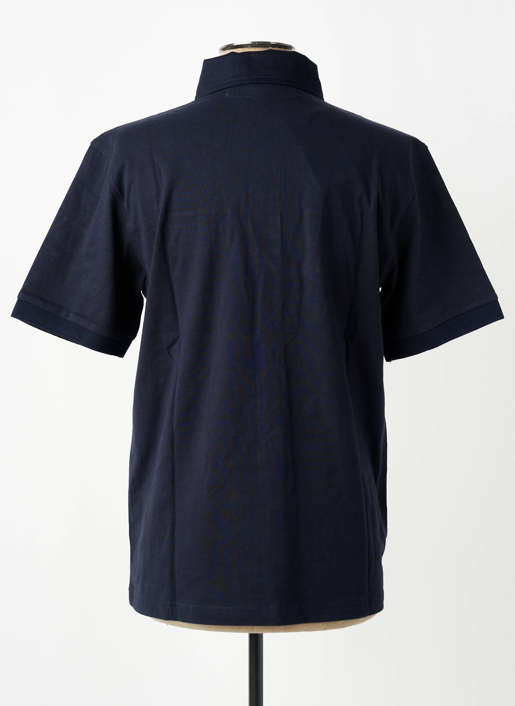 Polo jersey audinys trumpas rankovės mėlyna QUINZE & TREIZE vyras